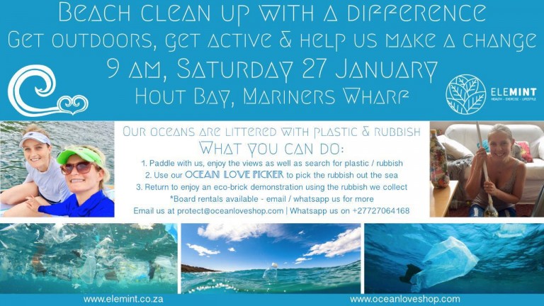 Read more about the article BEACH CLEAN UP IN HOUT BAY AT THE MARINA WHARF 27/01/2018